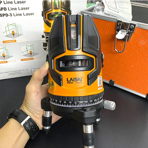 Pin Máy Bắn Cốt Laser Laisai LSG 686SPD 5 tia xanh