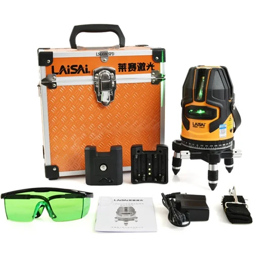 Pin Máy Bắn Cốt Laser Laisai LSG 686SPD 5 tia xanh